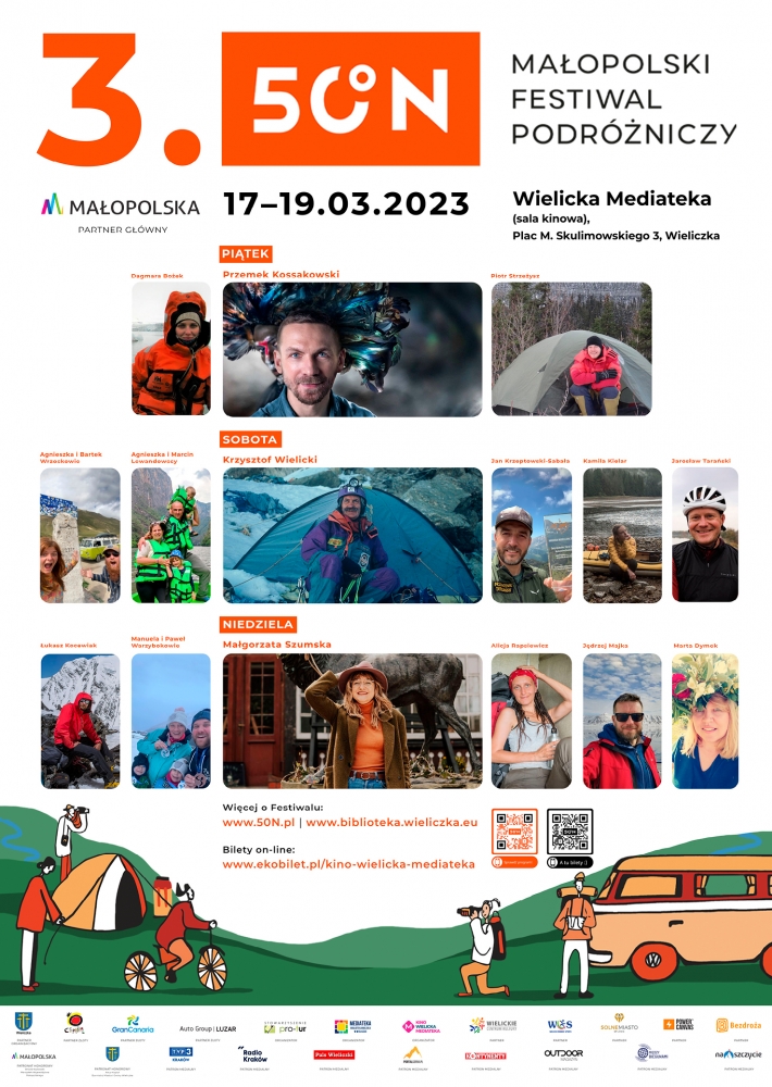 3. Małopolski Festiwal Podróżniczy - program